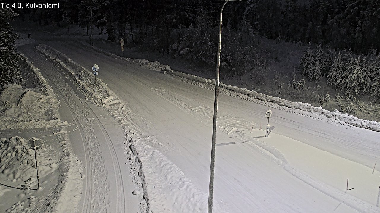 Weather Camera Image Road 4 Ii, Kuivaniemi, Ii, Pohjois-Pohjanmaa