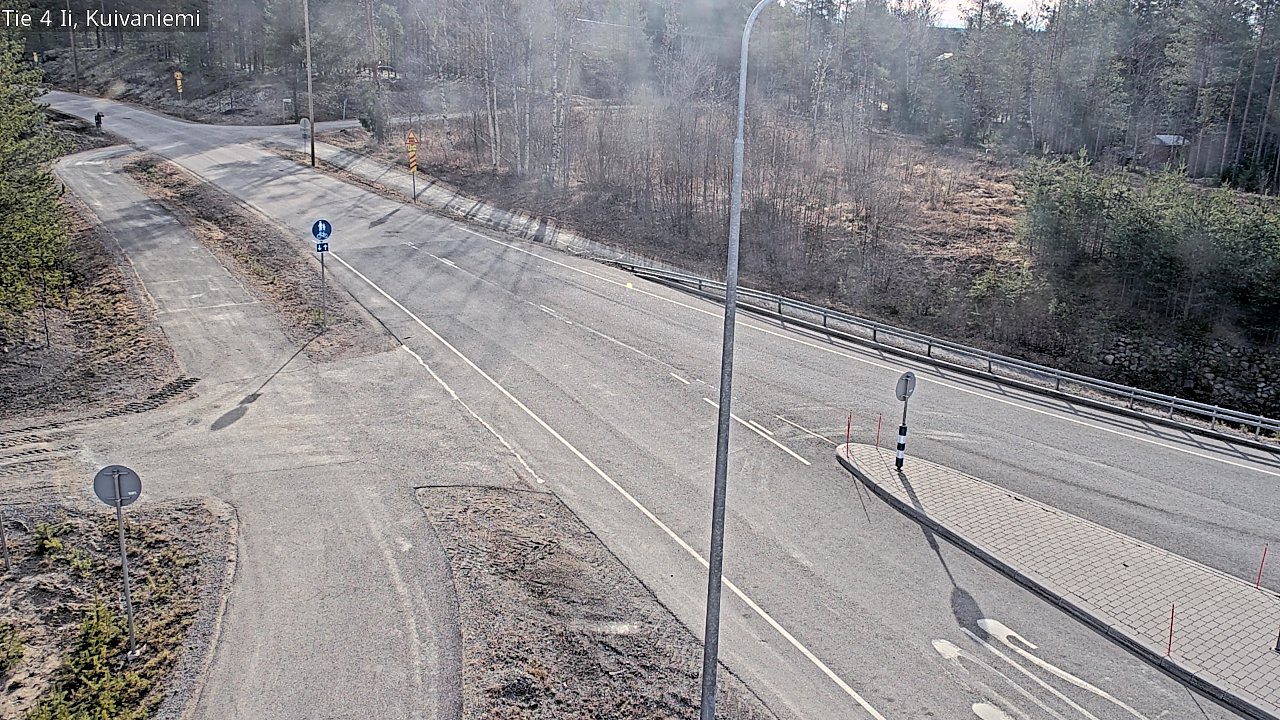 Weather Camera Image Road 4 Ii, Kuivaniemi, Ii, Pohjois-Pohjanmaa