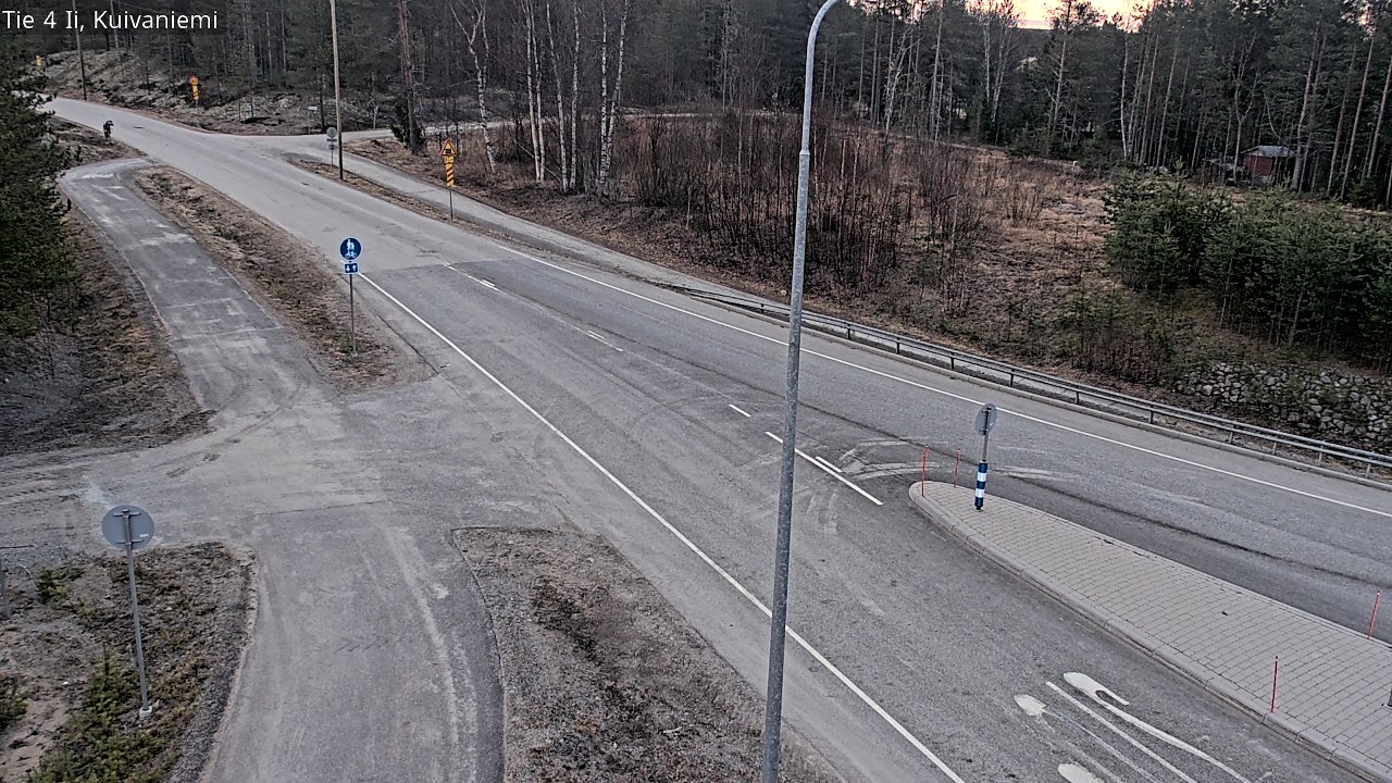 Weather Camera Image Road 4 Ii, Kuivaniemi, Ii, Pohjois-Pohjanmaa