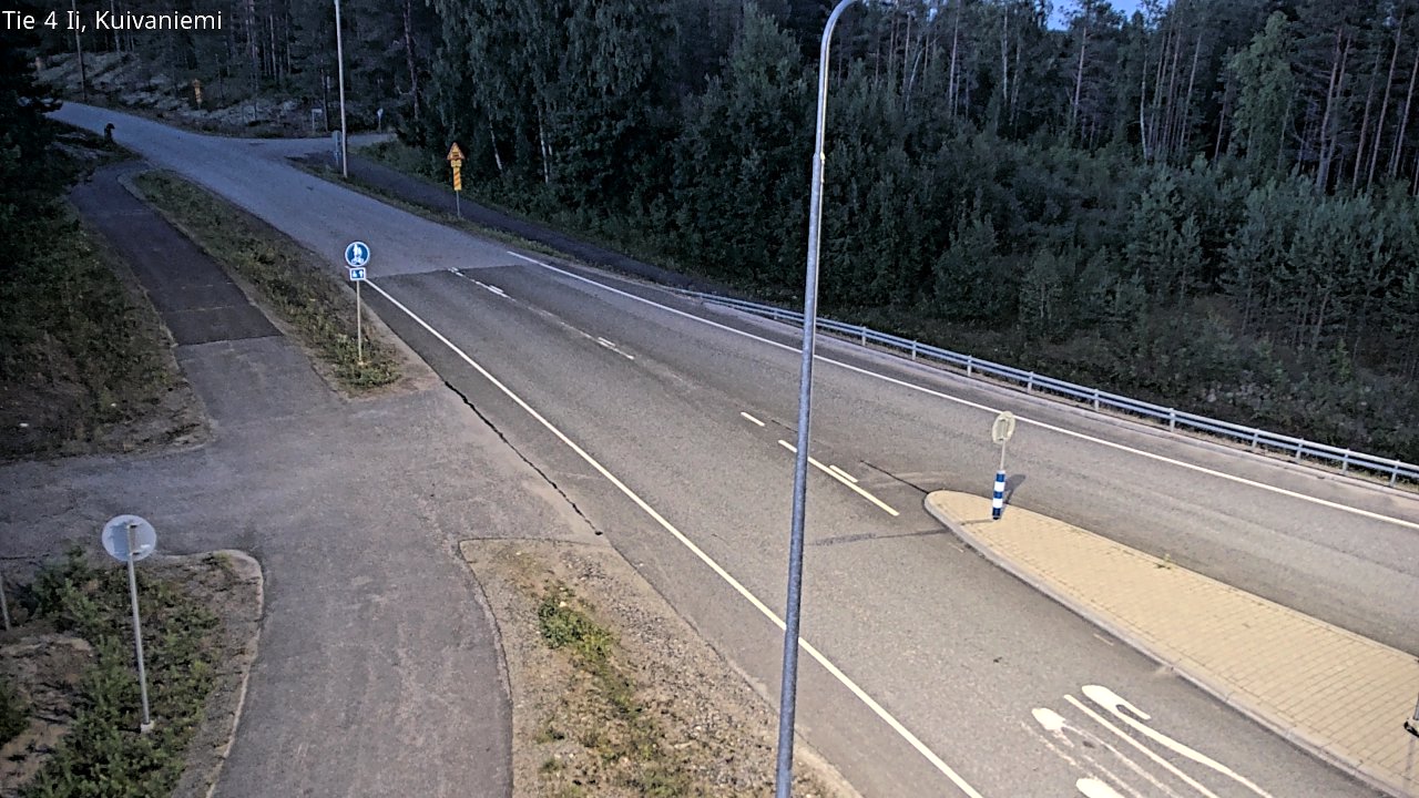 Kelikamerat Kuva Tie 4 Ii, Kuivaniemi, Ii, Pohjois-Pohjanmaa