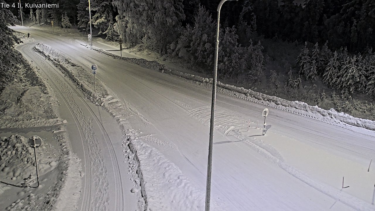 Weather Camera Image Road 4 Ii, Kuivaniemi, Ii, Pohjois-Pohjanmaa