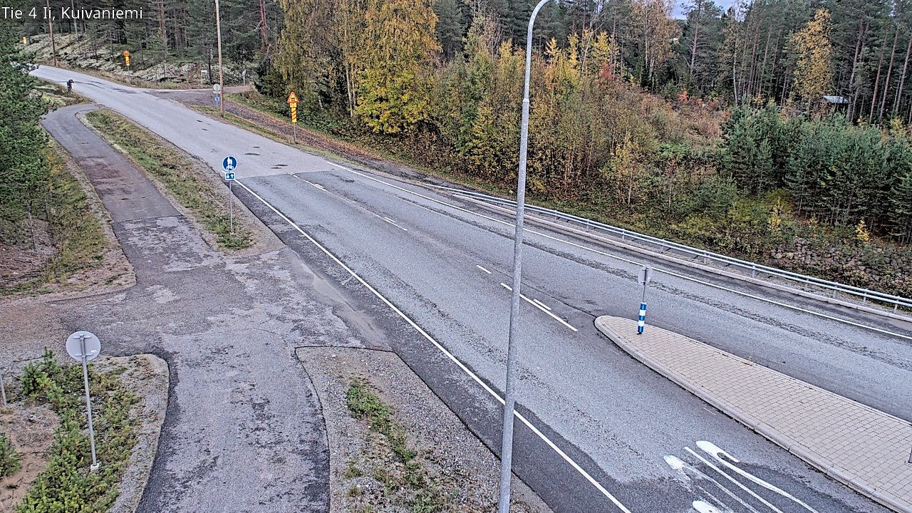 Weather Camera Image Väg 4 Ii, Kuivaniemi, Ii, Pohjois-Pohjanmaa