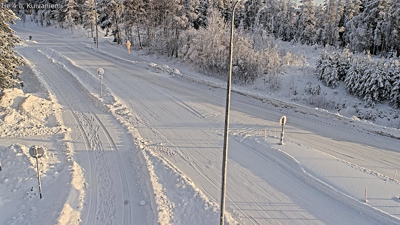 Weather Camera Image Road 4 Ii, Kuivaniemi, Ii, Pohjois-Pohjanmaa