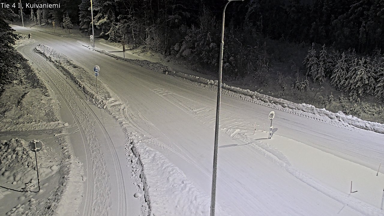 Weather Camera Image Road 4 Ii, Kuivaniemi, Ii, Pohjois-Pohjanmaa