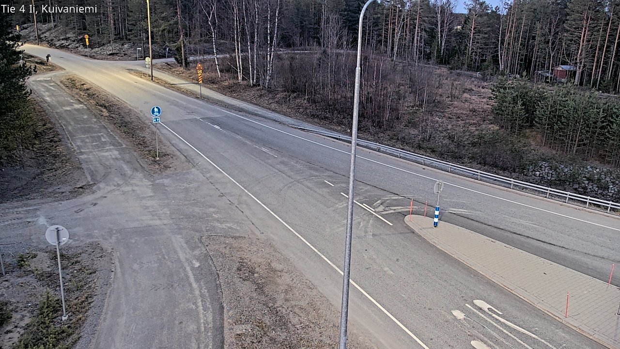 Weather Camera Image Road 4 Ii, Kuivaniemi, Ii, Pohjois-Pohjanmaa