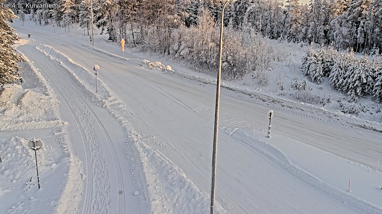 Weather Camera Image Road 4 Ii, Kuivaniemi, Ii, Pohjois-Pohjanmaa