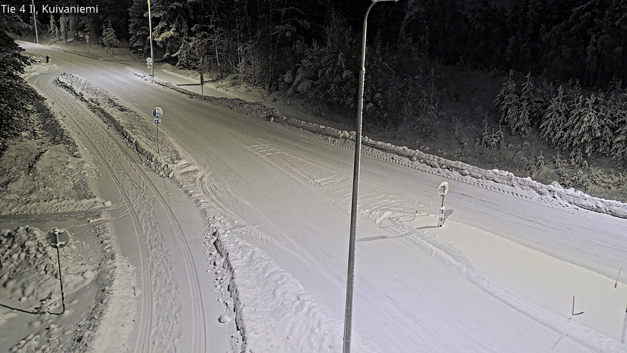Weather Camera Image Road 4 Ii, Kuivaniemi, Ii, Pohjois-Pohjanmaa