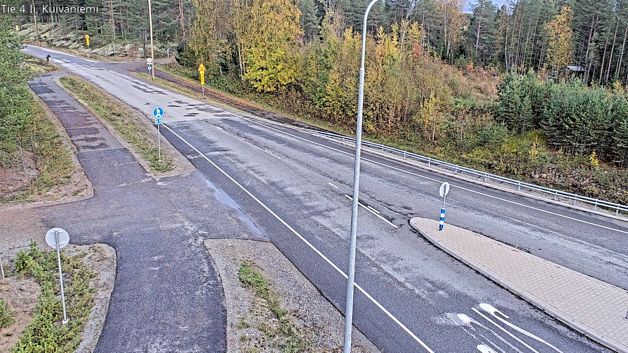 Weather Camera Image Väg 4 Ii, Kuivaniemi, Ii, Pohjois-Pohjanmaa