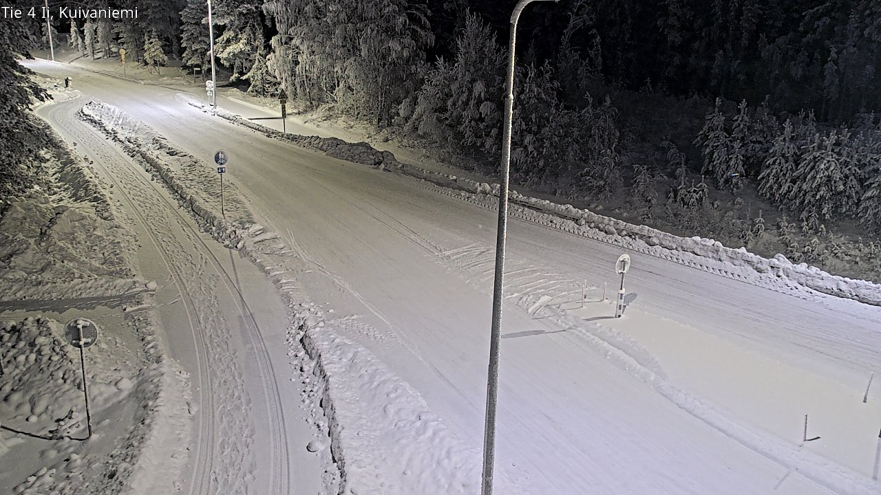 Weather Camera Image Road 4 Ii, Kuivaniemi, Ii, Pohjois-Pohjanmaa