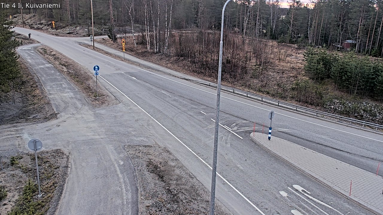 Weather Camera Image Road 4 Ii, Kuivaniemi, Ii, Pohjois-Pohjanmaa