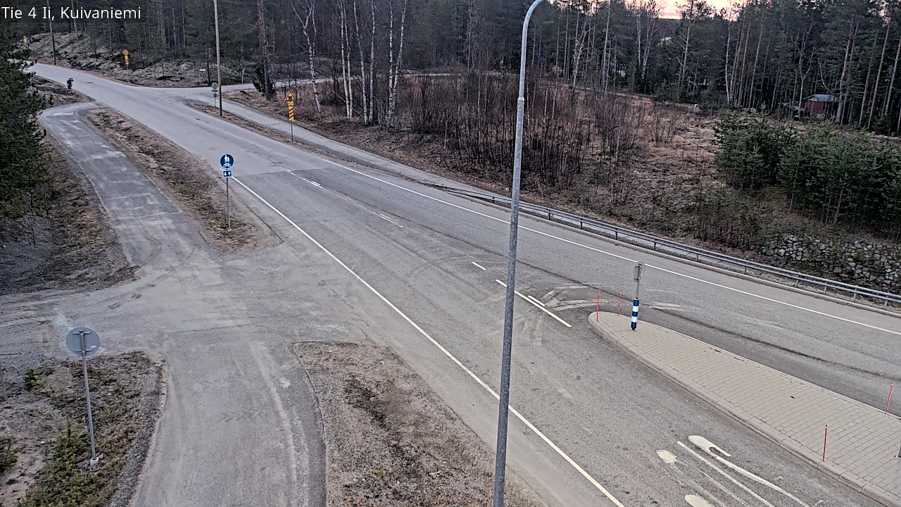 Weather Camera Image Road 4 Ii, Kuivaniemi, Ii, Pohjois-Pohjanmaa