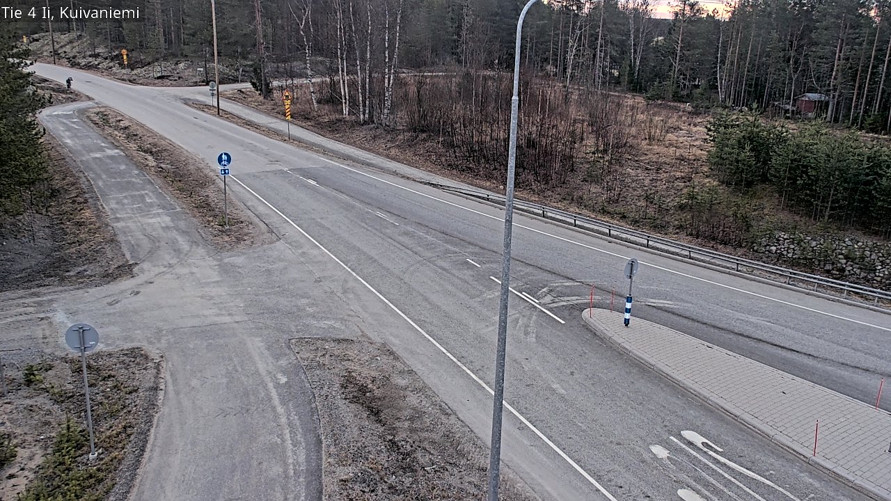 Weather Camera Image Road 4 Ii, Kuivaniemi, Ii, Pohjois-Pohjanmaa