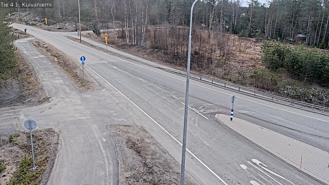 Weather Camera Image Road 4 Ii, Kuivaniemi, Ii, Pohjois-Pohjanmaa