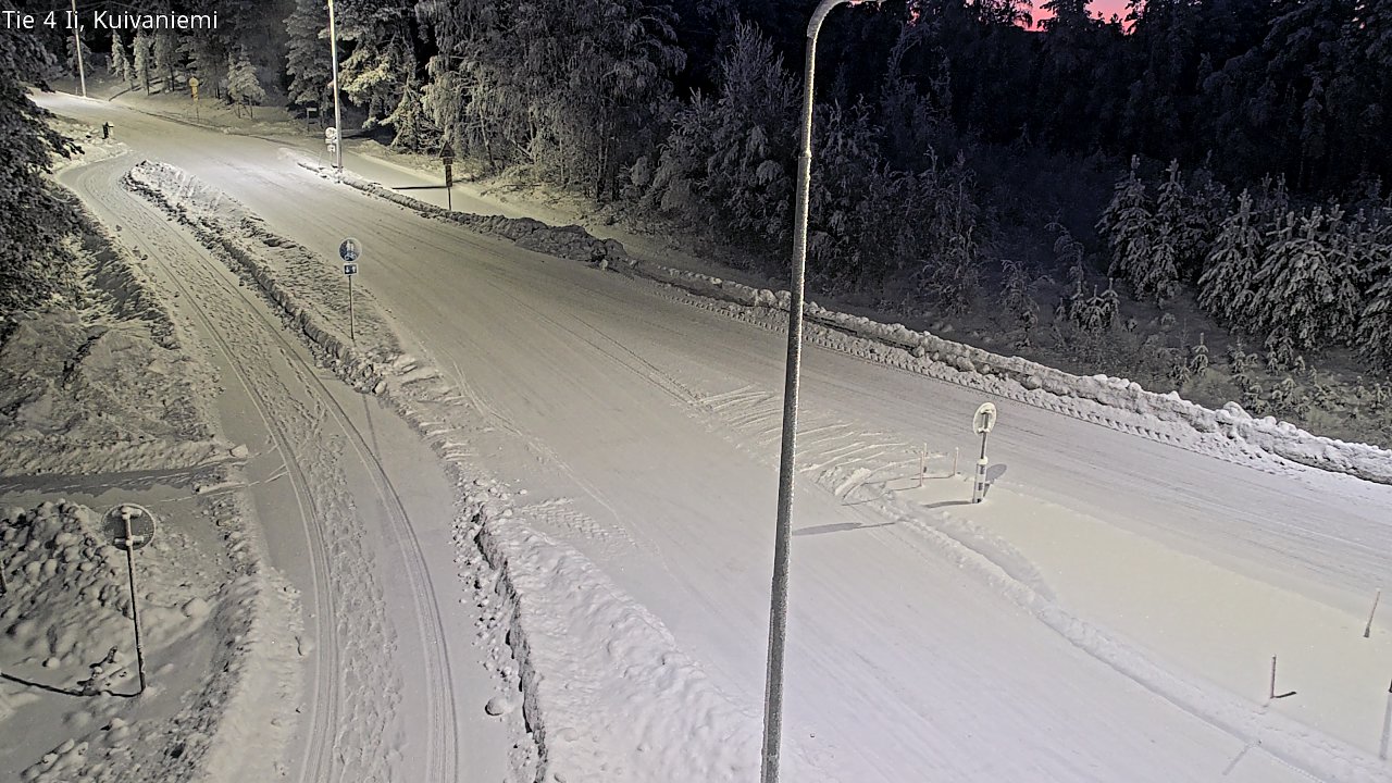 Weather Camera Image Road 4 Ii, Kuivaniemi, Ii, Pohjois-Pohjanmaa