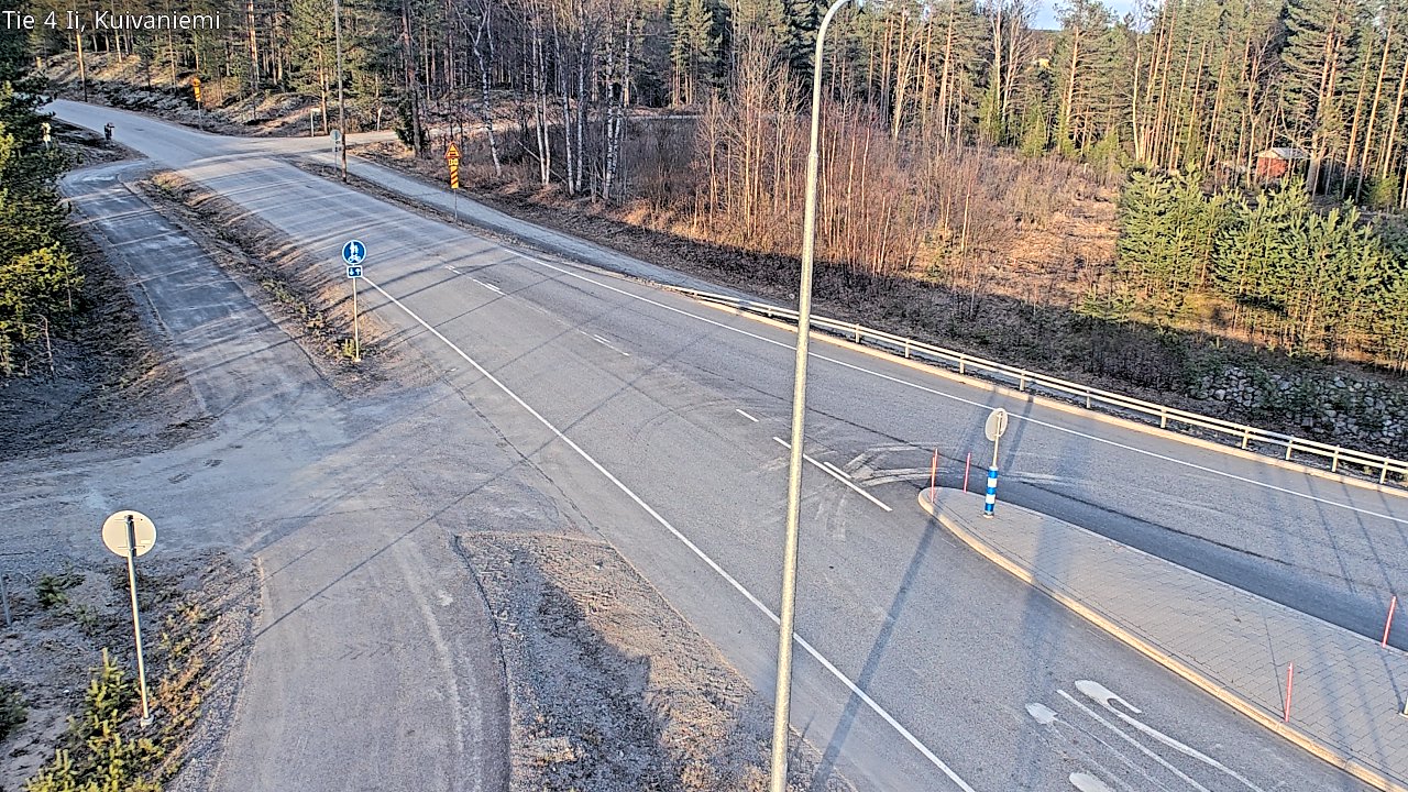 Weather Camera Image Road 4 Ii, Kuivaniemi, Ii, Pohjois-Pohjanmaa