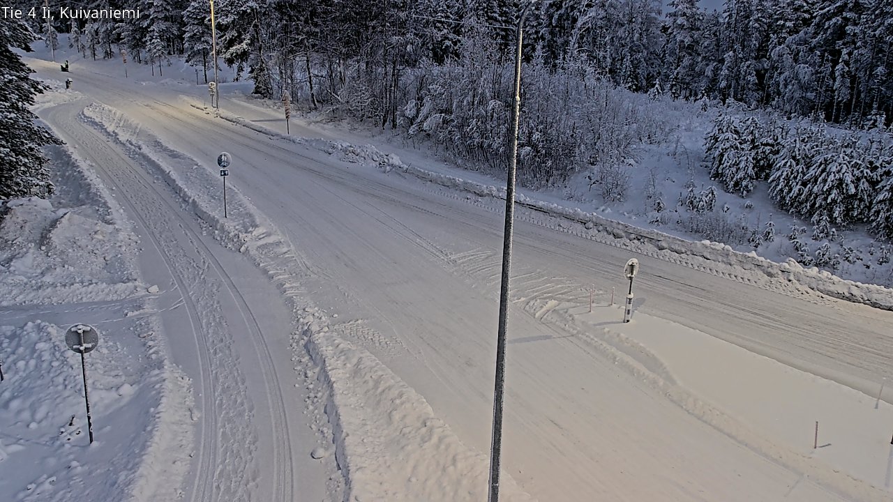 Weather Camera Image Road 4 Ii, Kuivaniemi, Ii, Pohjois-Pohjanmaa