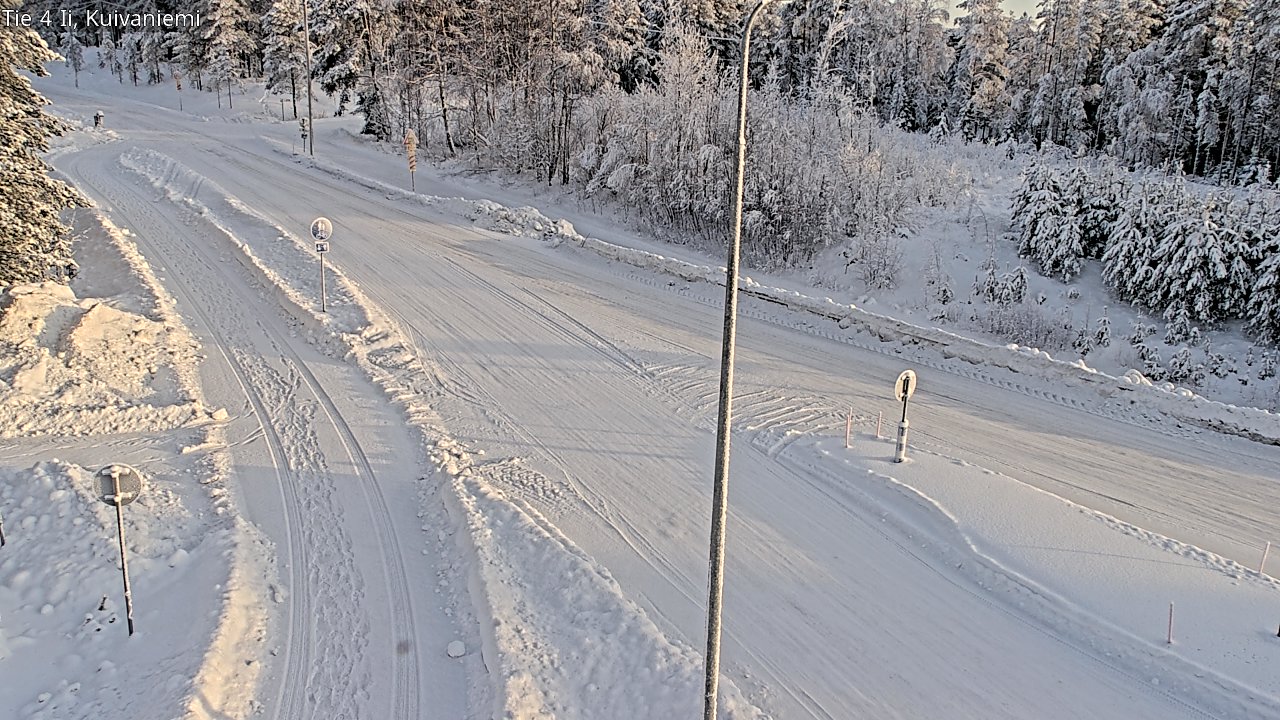 Weather Camera Image Road 4 Ii, Kuivaniemi, Ii, Pohjois-Pohjanmaa
