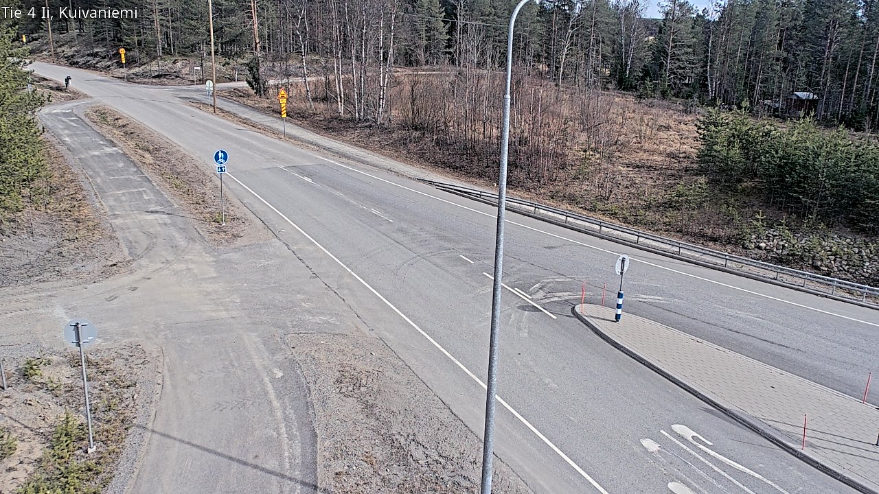 Weather Camera Image Road 4 Ii, Kuivaniemi, Ii, Pohjois-Pohjanmaa