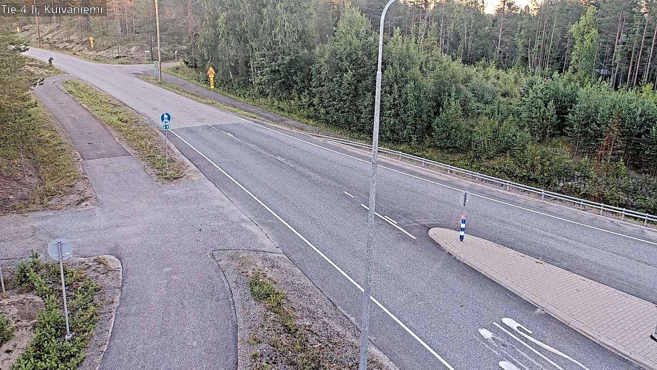 Kelikamerat Kuva Tie 4 Ii, Kuivaniemi, Ii, Pohjois-Pohjanmaa