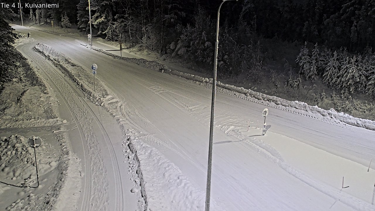 Weather Camera Image Road 4 Ii, Kuivaniemi, Ii, Pohjois-Pohjanmaa