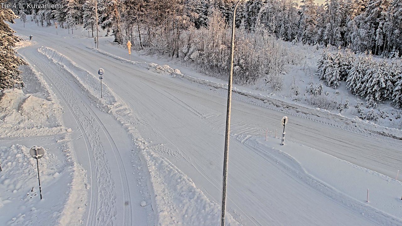 Weather Camera Image Road 4 Ii, Kuivaniemi, Ii, Pohjois-Pohjanmaa