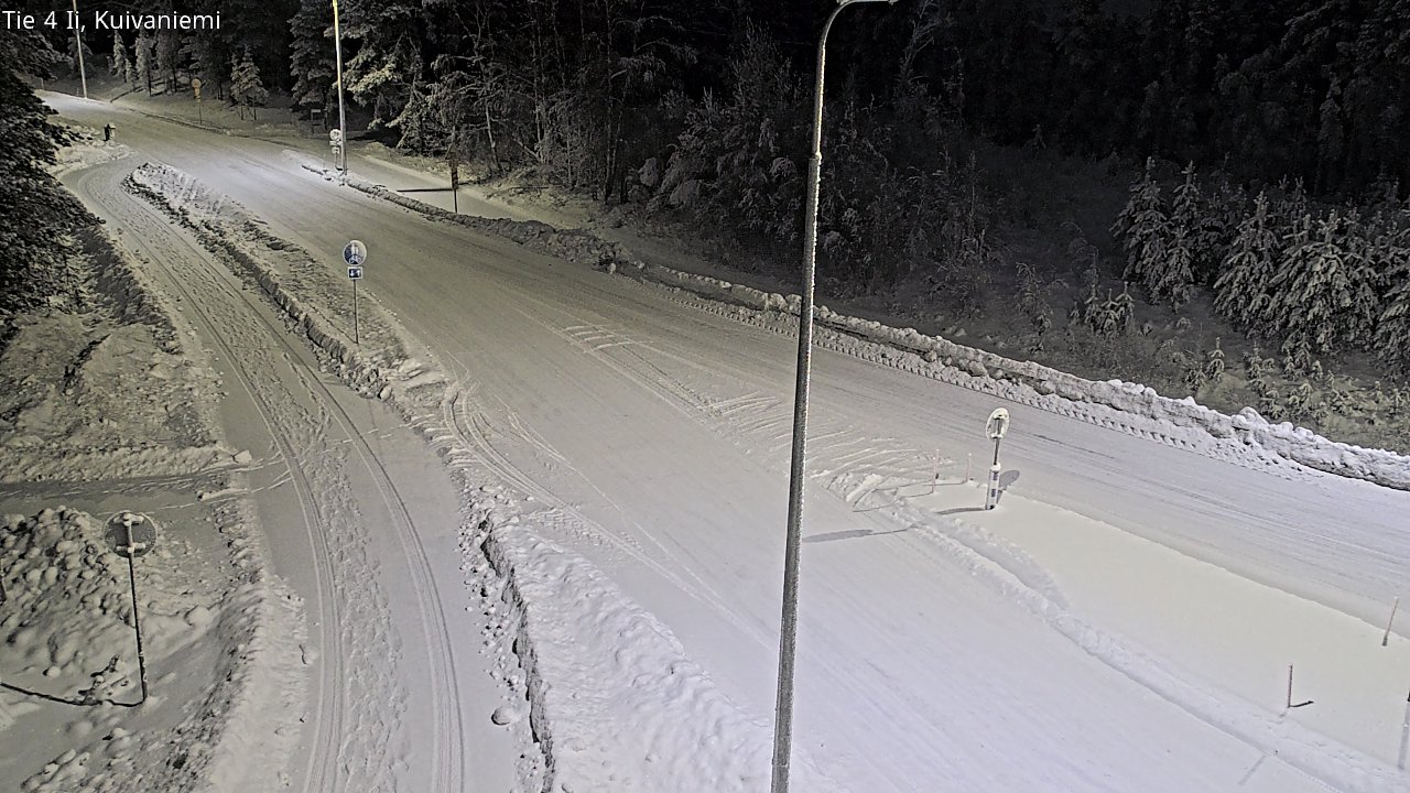 Weather Camera Image Road 4 Ii, Kuivaniemi, Ii, Pohjois-Pohjanmaa