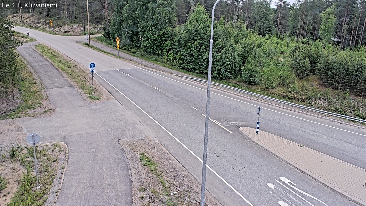 Kelikamerat Kuva Tie 4 Ii, Kuivaniemi, Ii, Pohjois-Pohjanmaa