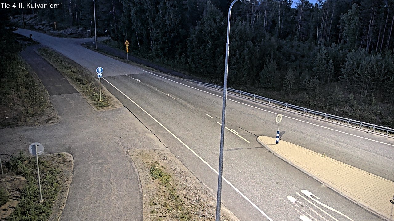Kelikamerat Kuva Tie 4 Ii, Kuivaniemi, Ii, Pohjois-Pohjanmaa