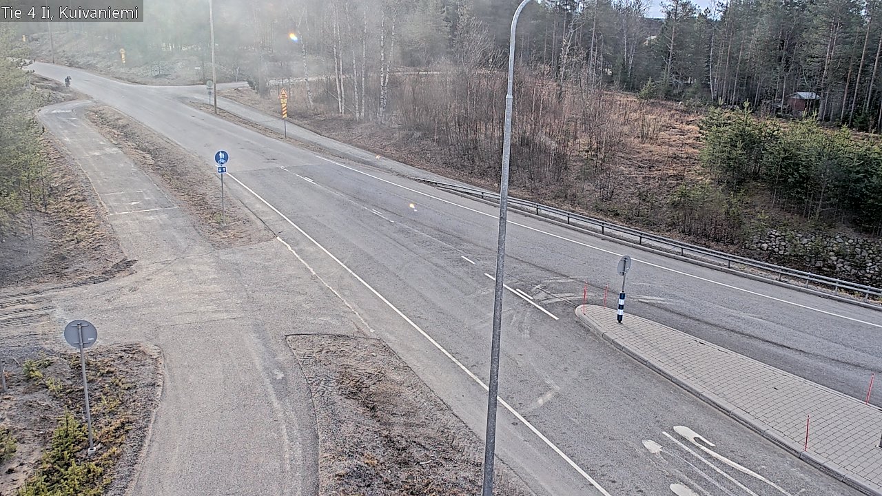 Weather Camera Image Road 4 Ii, Kuivaniemi, Ii, Pohjois-Pohjanmaa