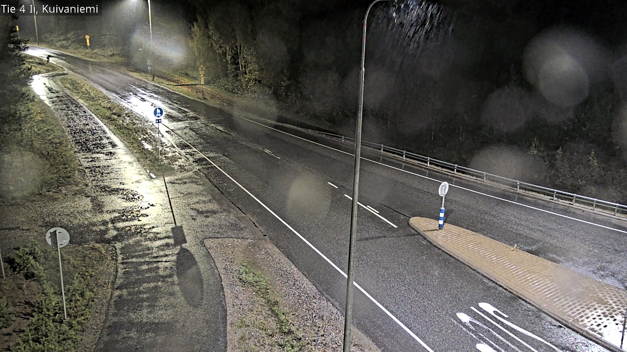 Weather Camera Image Väg 4 Ii, Kuivaniemi, Ii, Pohjois-Pohjanmaa