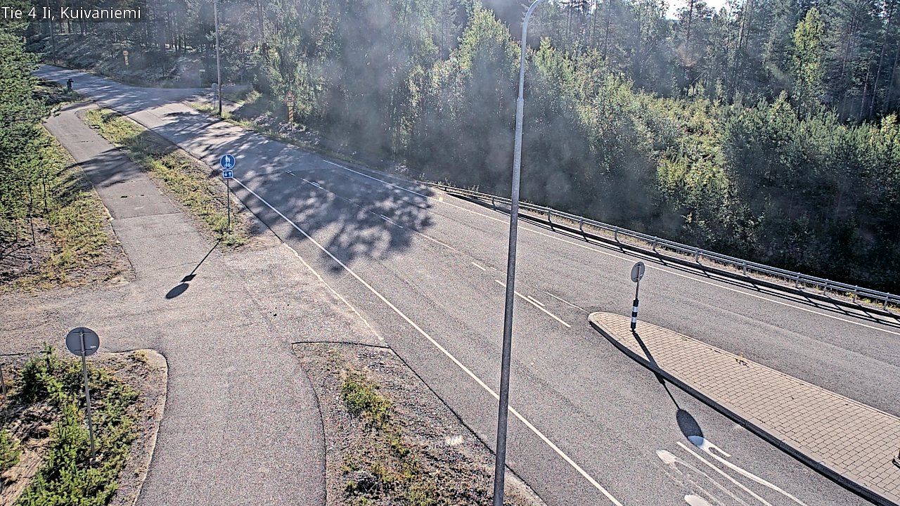 Weather Camera Image Road 4 Ii, Kuivaniemi, Ii, Pohjois-Pohjanmaa