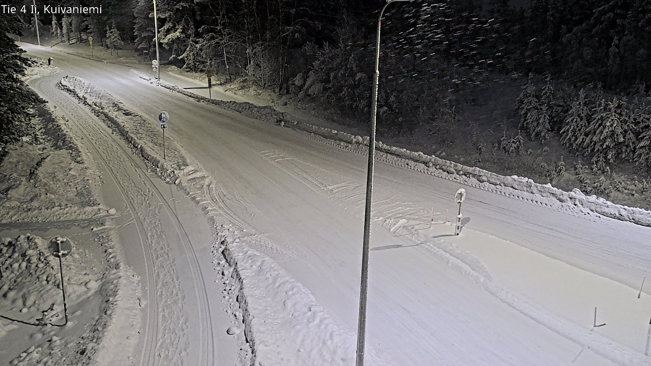 Weather Camera Image Road 4 Ii, Kuivaniemi, Ii, Pohjois-Pohjanmaa