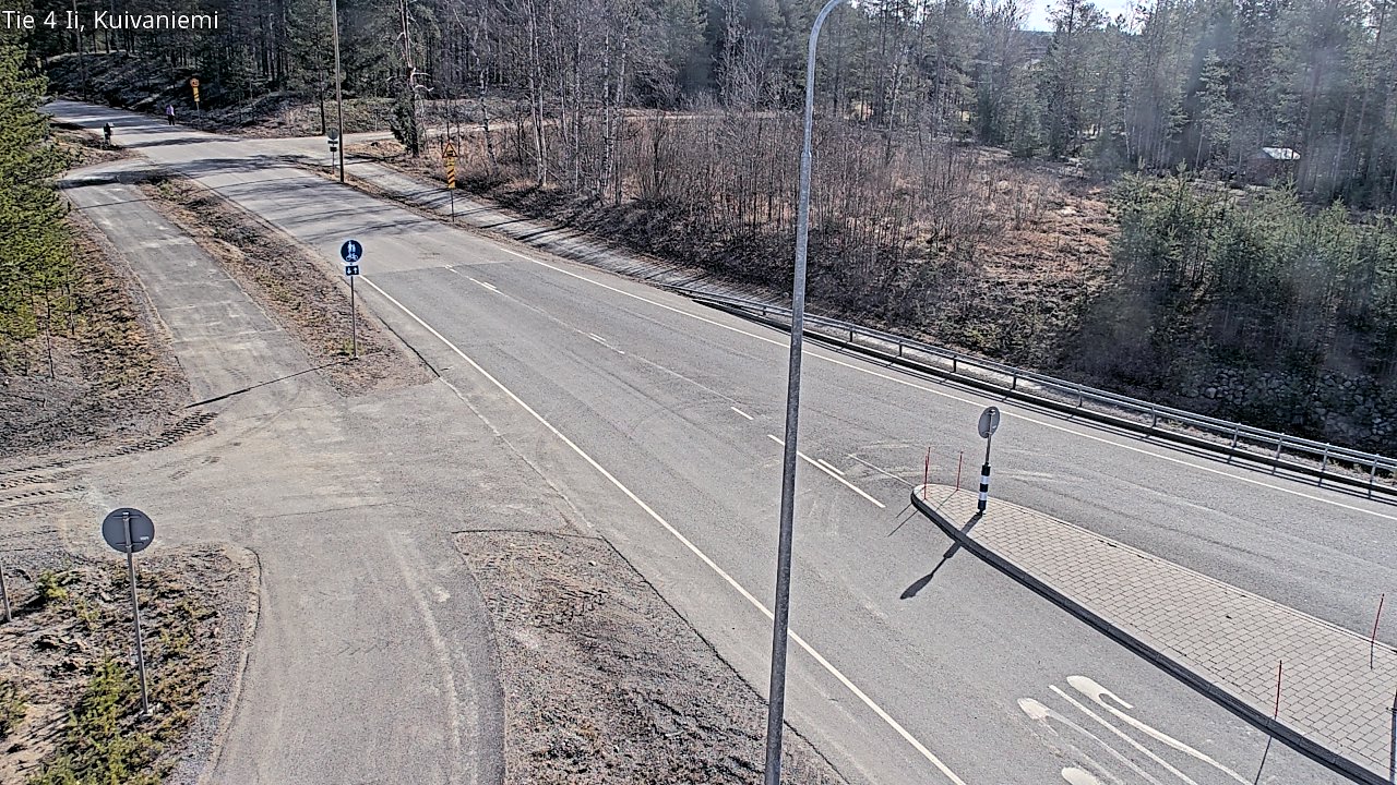 Weather Camera Image Road 4 Ii, Kuivaniemi, Ii, Pohjois-Pohjanmaa