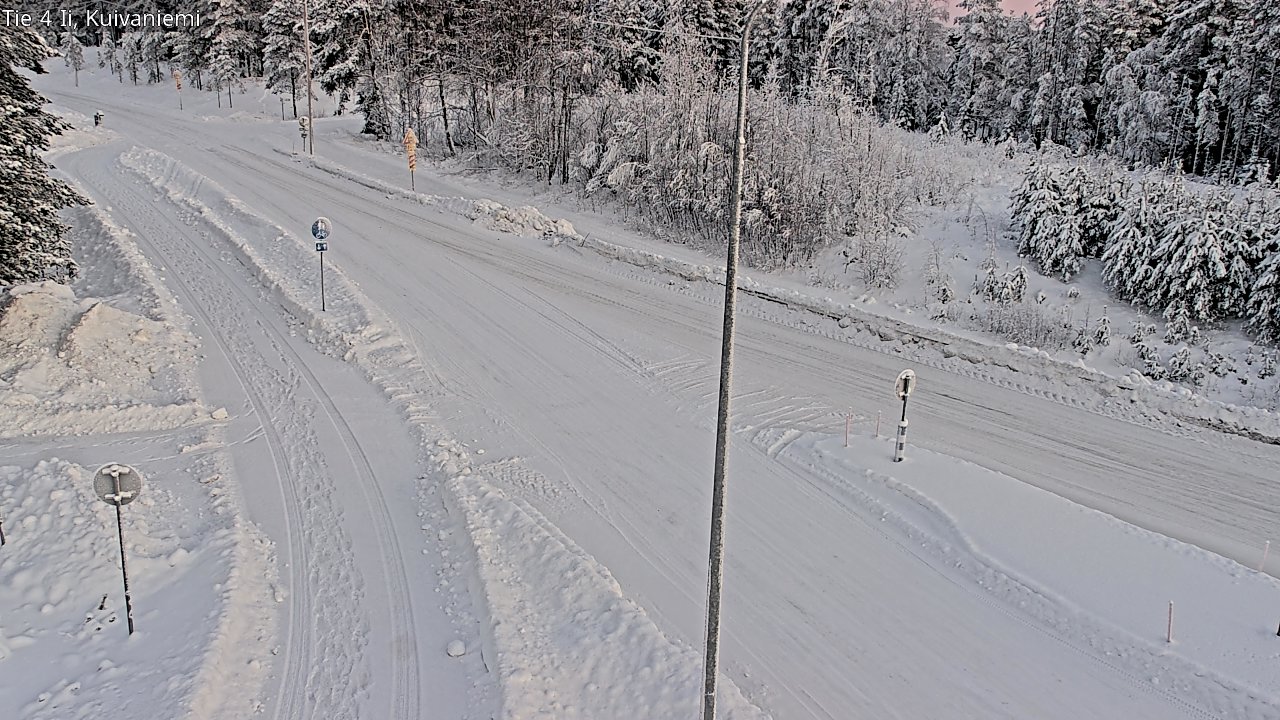 Weather Camera Image Road 4 Ii, Kuivaniemi, Ii, Pohjois-Pohjanmaa