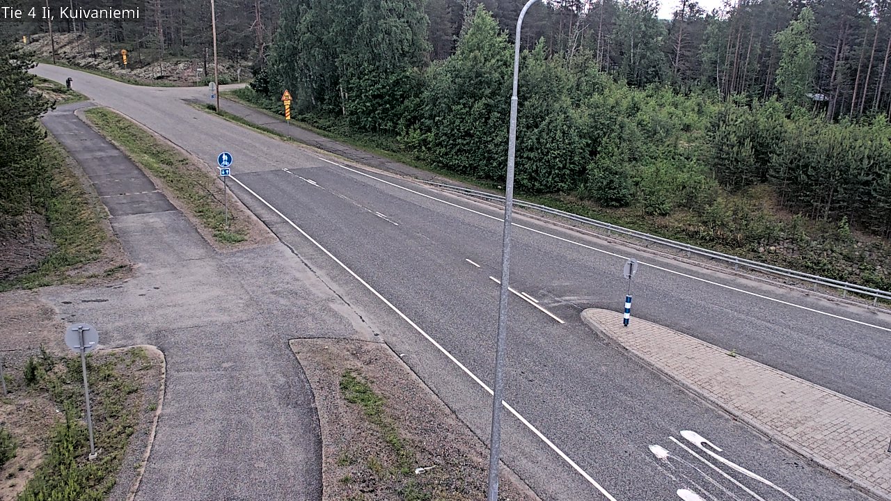 Kelikamerat Kuva Tie 4 Ii, Kuivaniemi, Ii, Pohjois-Pohjanmaa