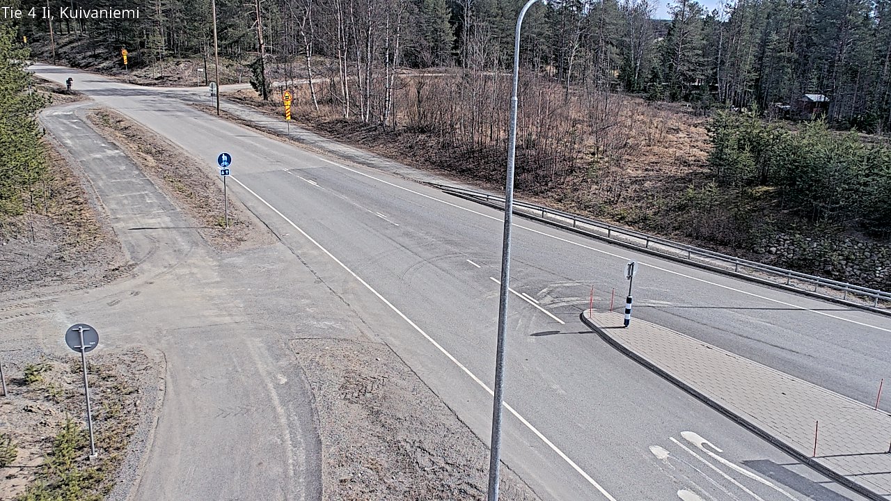 Weather Camera Image Road 4 Ii, Kuivaniemi, Ii, Pohjois-Pohjanmaa