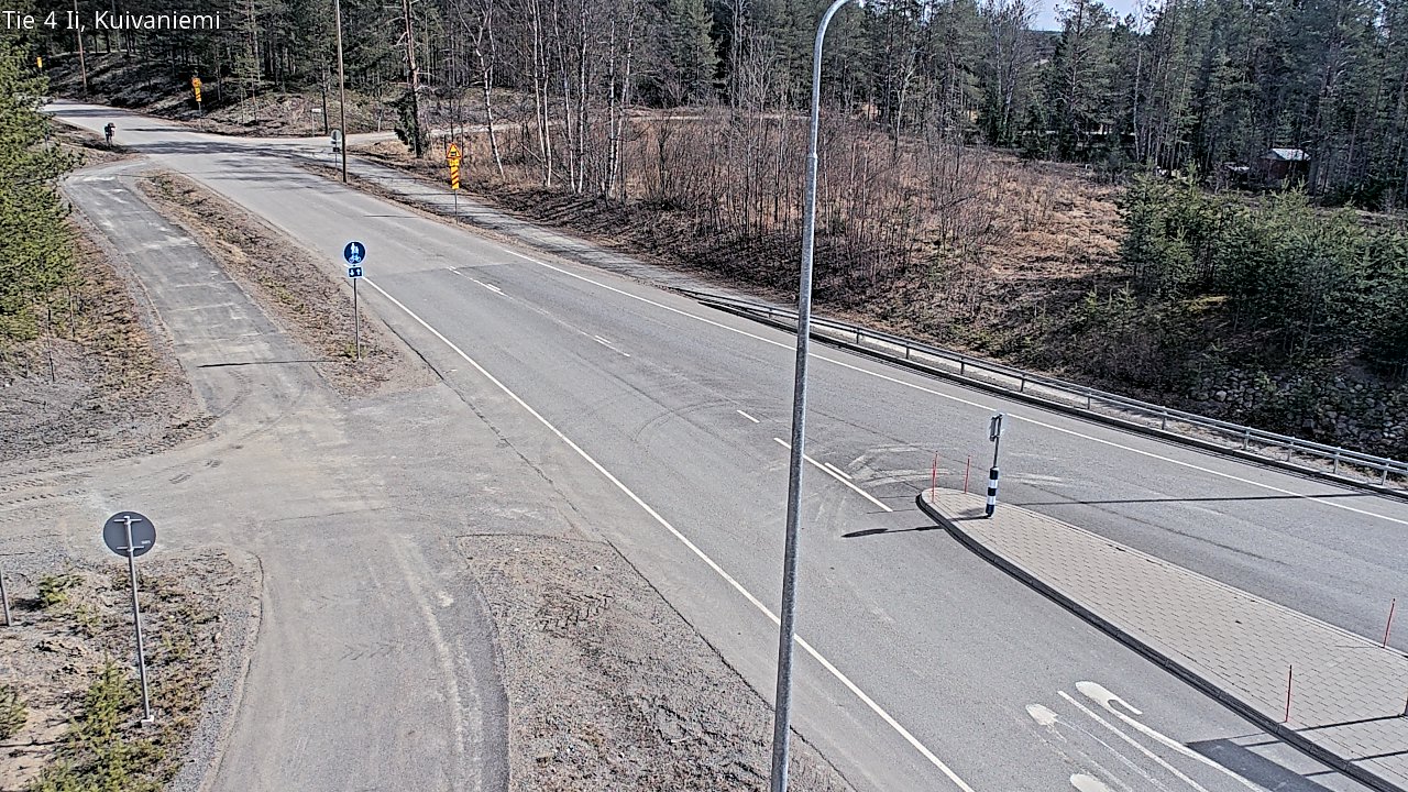 Weather Camera Image Road 4 Ii, Kuivaniemi, Ii, Pohjois-Pohjanmaa