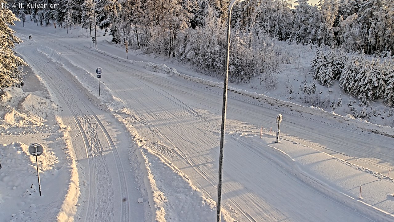 Weather Camera Image Road 4 Ii, Kuivaniemi, Ii, Pohjois-Pohjanmaa