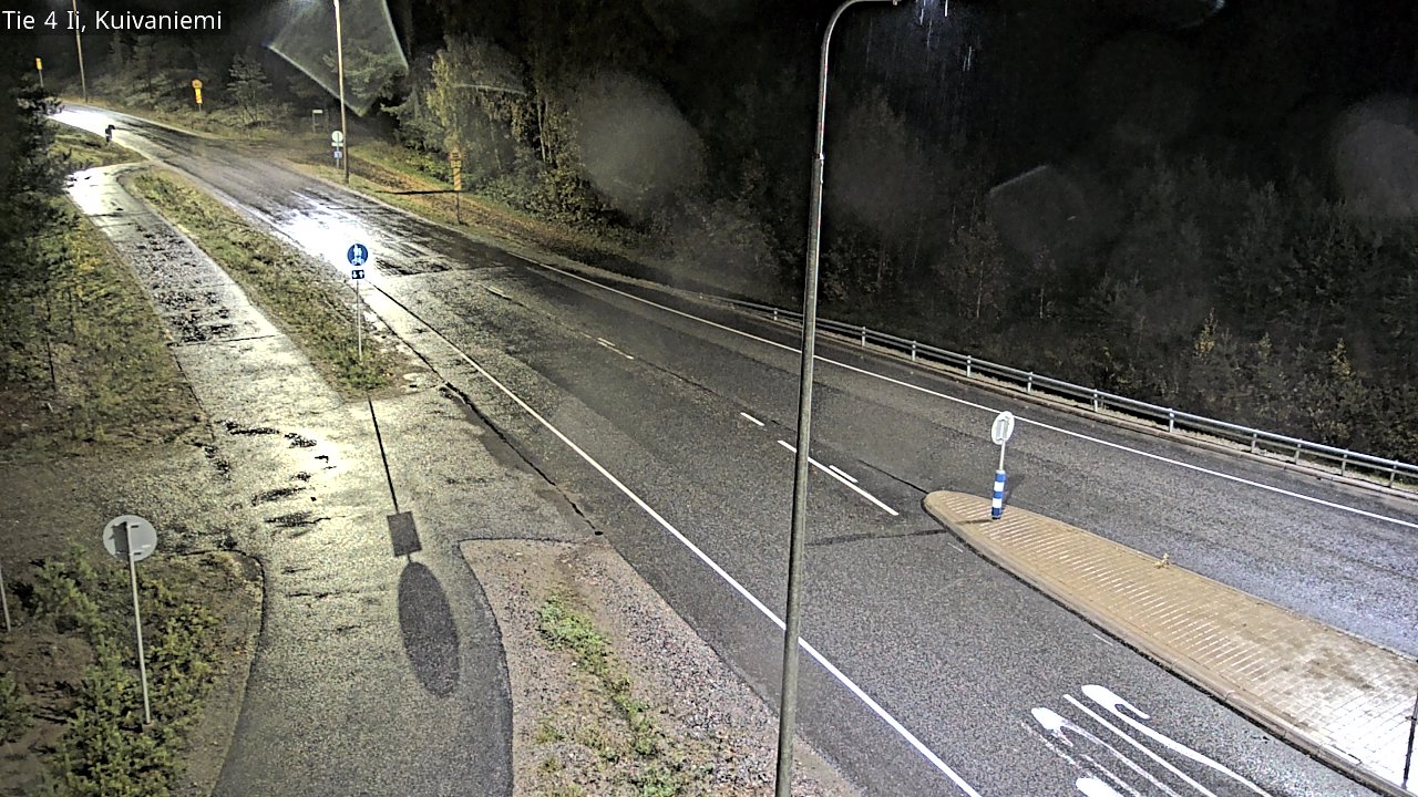 Weather Camera Image Väg 4 Ii, Kuivaniemi, Ii, Pohjois-Pohjanmaa