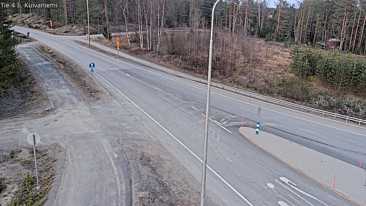 Weather Camera Image Road 4 Ii, Kuivaniemi, Ii, Pohjois-Pohjanmaa