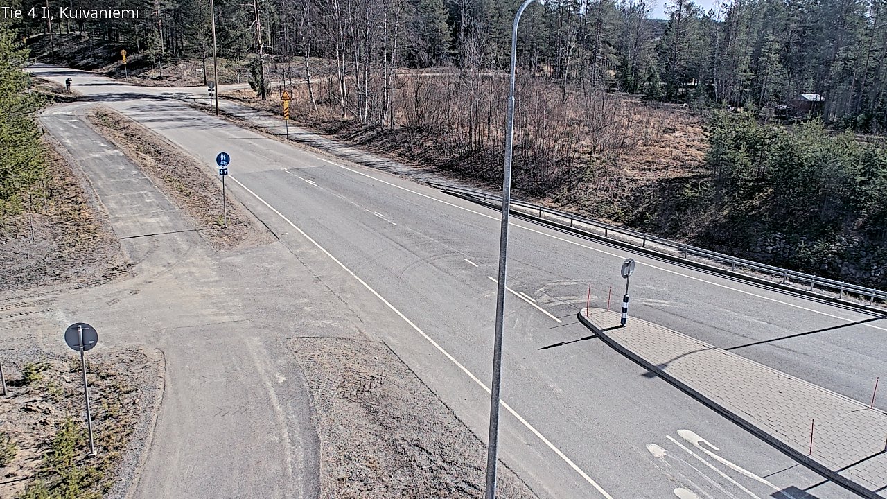 Weather Camera Image Road 4 Ii, Kuivaniemi, Ii, Pohjois-Pohjanmaa