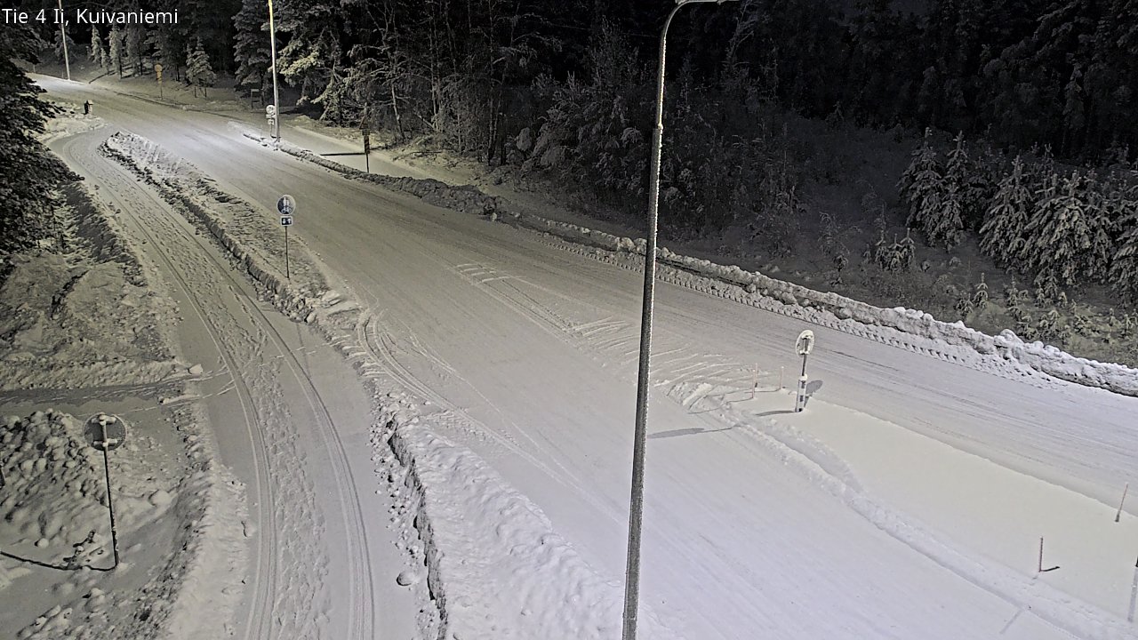 Weather Camera Image Road 4 Ii, Kuivaniemi, Ii, Pohjois-Pohjanmaa