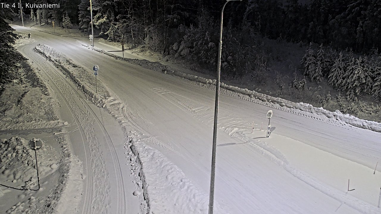 Weather Camera Image Road 4 Ii, Kuivaniemi, Ii, Pohjois-Pohjanmaa