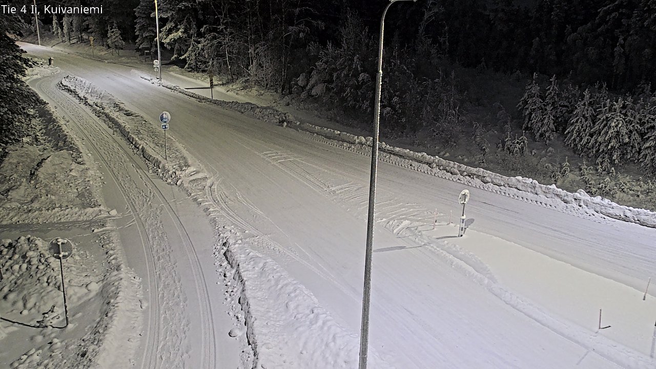 Weather Camera Image Road 4 Ii, Kuivaniemi, Ii, Pohjois-Pohjanmaa