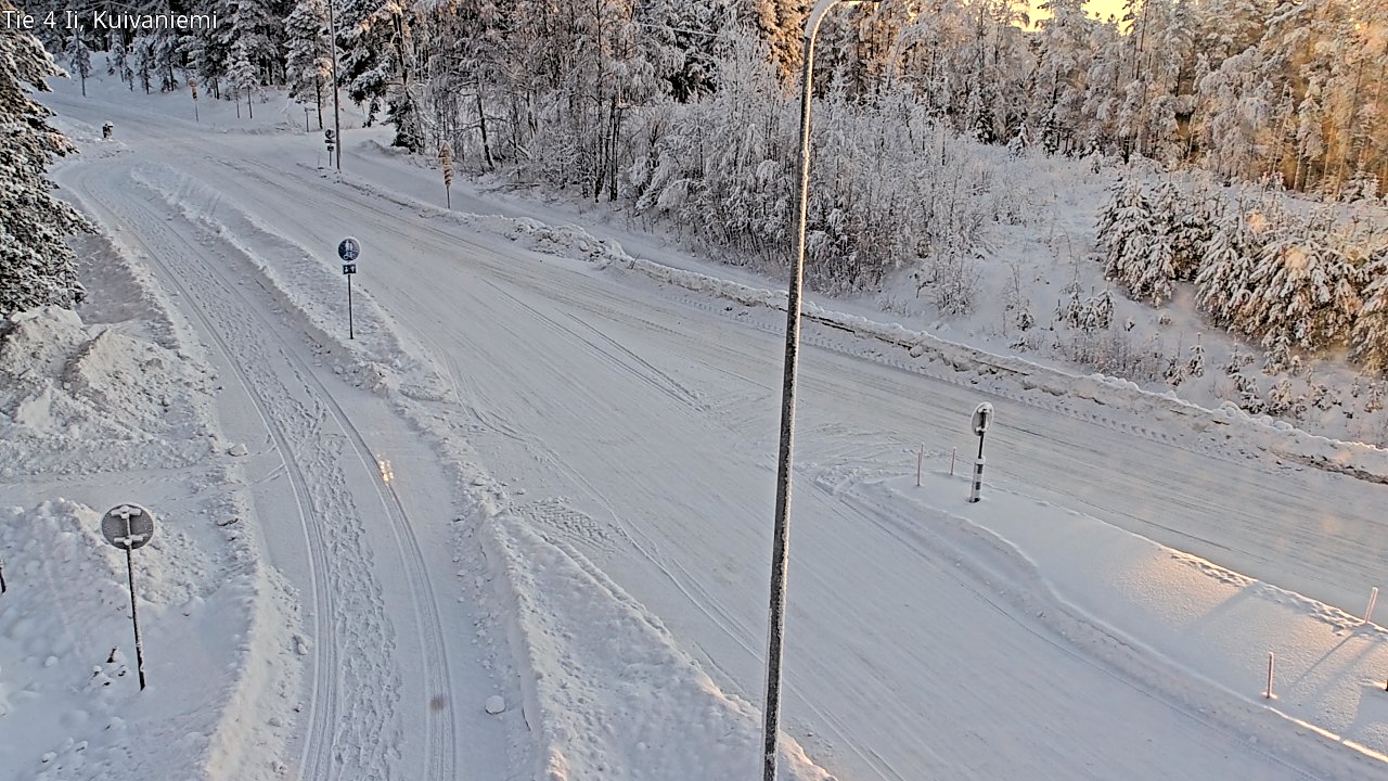Weather Camera Image Road 4 Ii, Kuivaniemi, Ii, Pohjois-Pohjanmaa