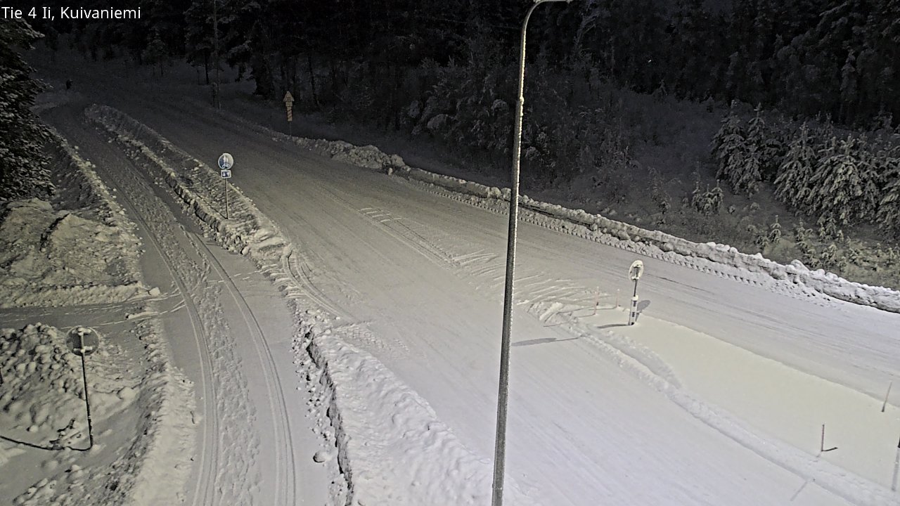 Weather Camera Image Road 4 Ii, Kuivaniemi, Ii, Pohjois-Pohjanmaa