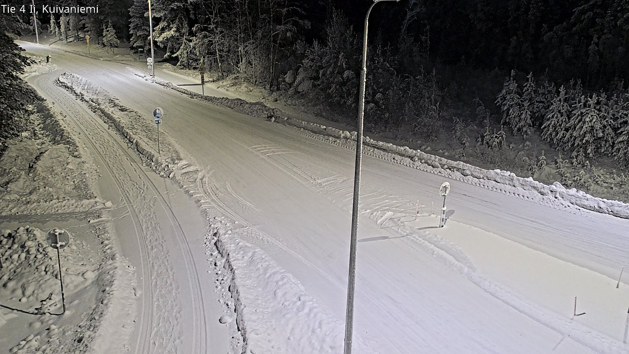 Weather Camera Image Road 4 Ii, Kuivaniemi, Ii, Pohjois-Pohjanmaa