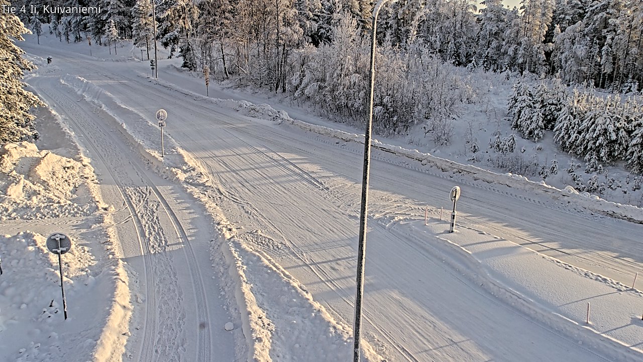Weather Camera Image Road 4 Ii, Kuivaniemi, Ii, Pohjois-Pohjanmaa
