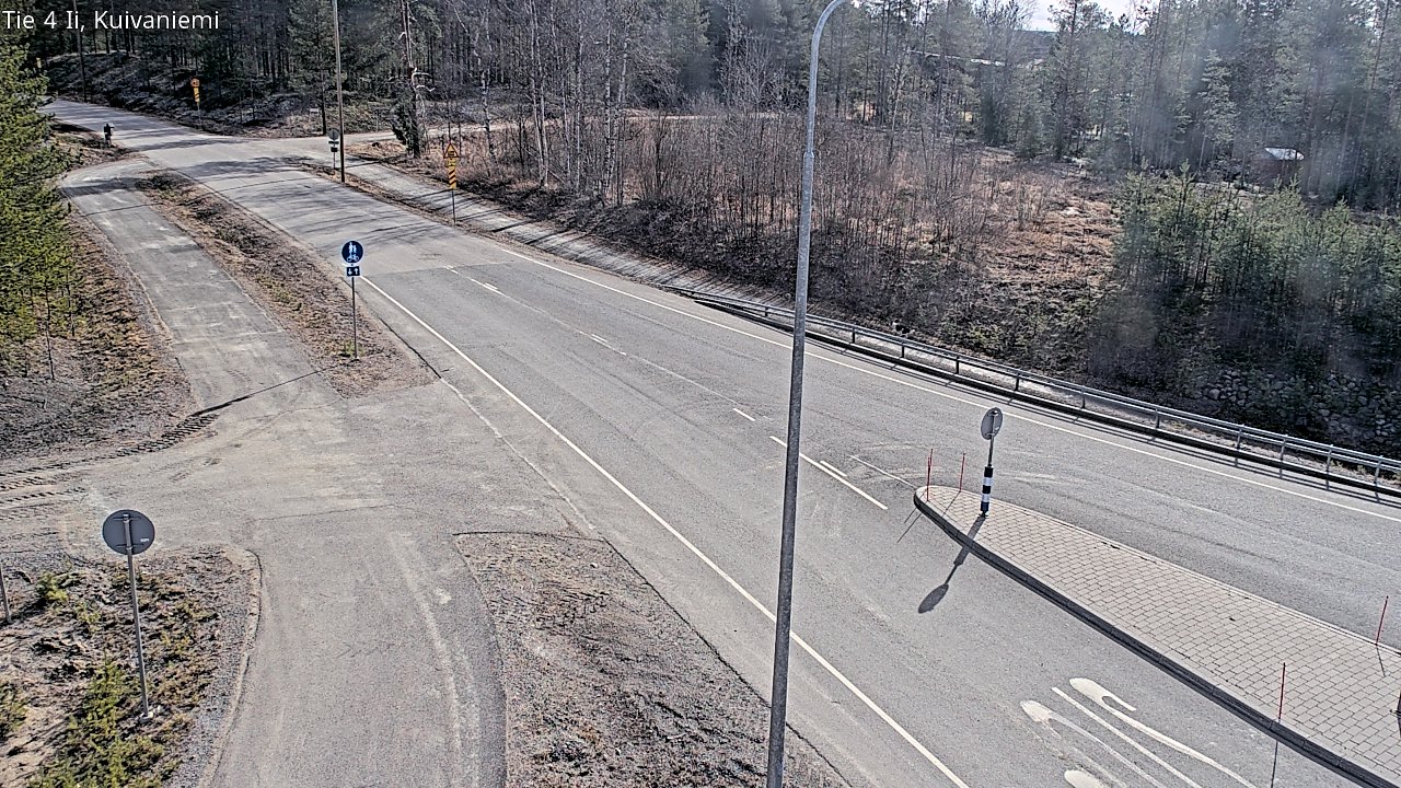 Weather Camera Image Road 4 Ii, Kuivaniemi, Ii, Pohjois-Pohjanmaa