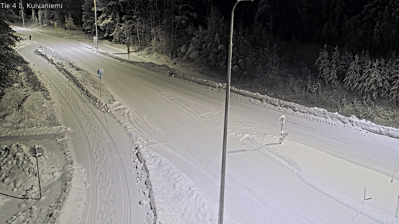 Weather Camera Image Road 4 Ii, Kuivaniemi, Ii, Pohjois-Pohjanmaa